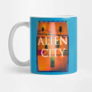 Alien City Modern Design Mug